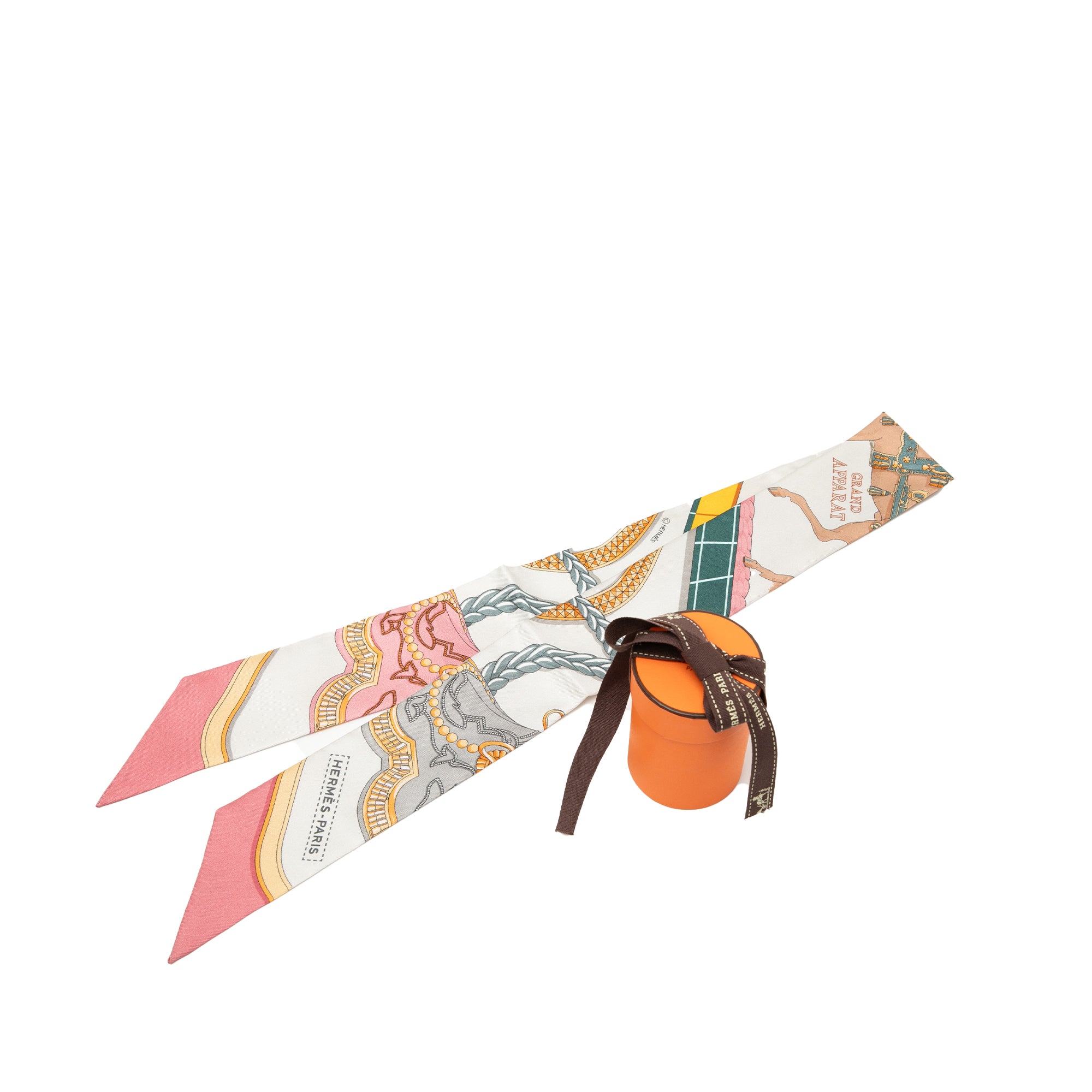 Grand Apparat Silk Twilly Scarf