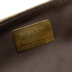 Lambskin Intreccio Cabat Tote