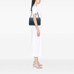 Jumbo Classic Iridescent Caviar Double Flap