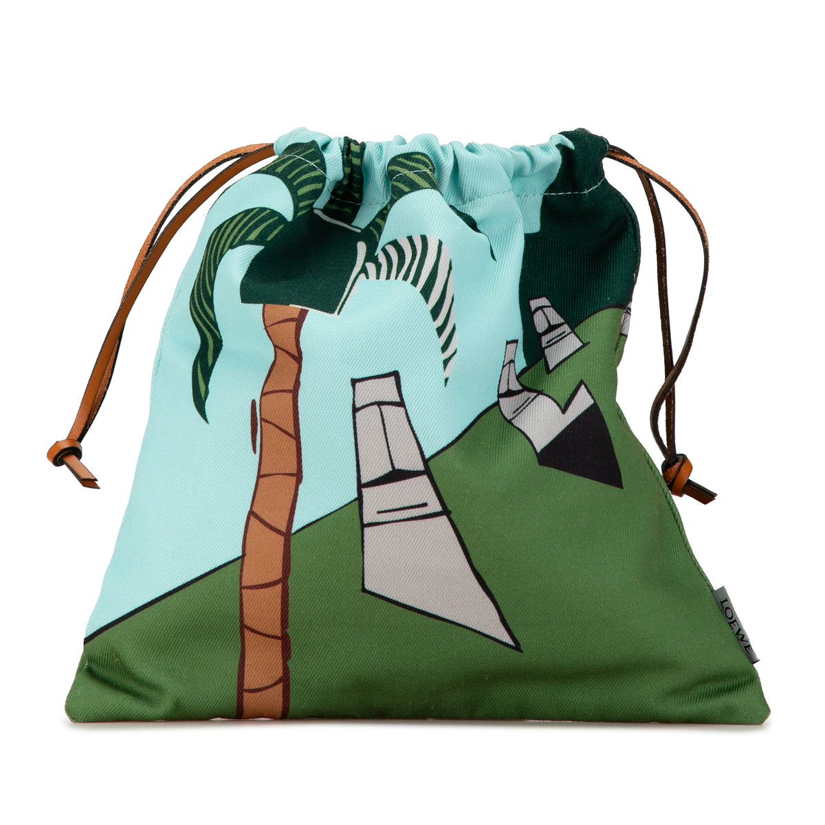 x Ken Price Easter Island Drawstring Bag