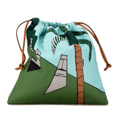 x Ken Price Easter Island Drawstring Bag