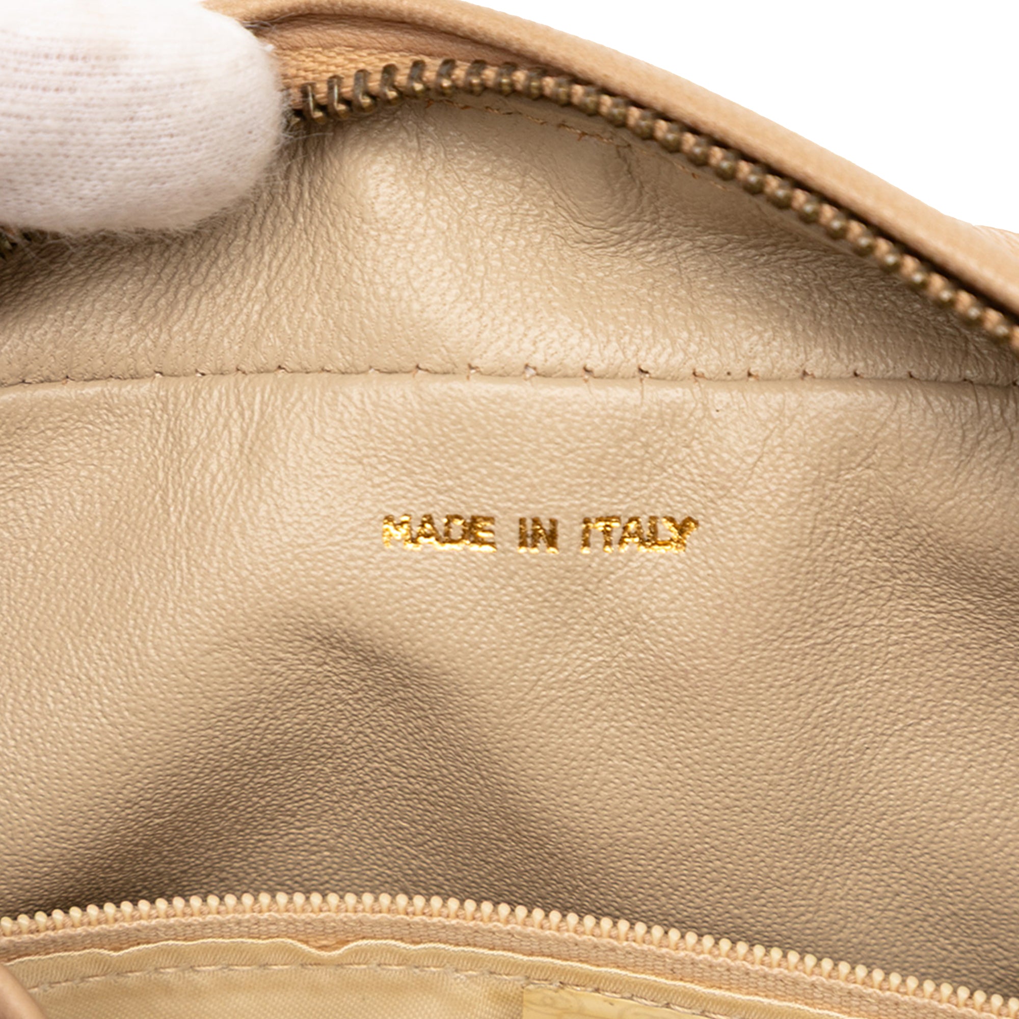 CC Quilted Lambskin Tassel Camera Bag