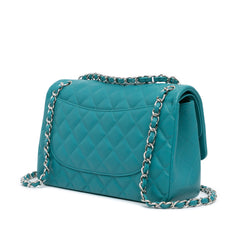 Jumbo Classic Lambskin Double Flap