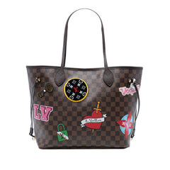 Damier Ebene Neverfull Patches MM