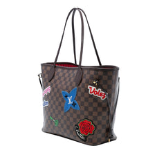 Damier Ebene Neverfull Patches MM