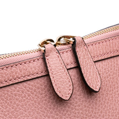 Large Dollar Calfskin GG Charm Dome Satchel