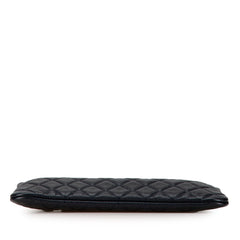 Medium Quilted Caviar O Case Clutch