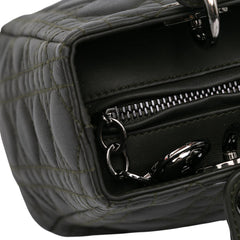 Medium Lambskin Cannage Lady Dior