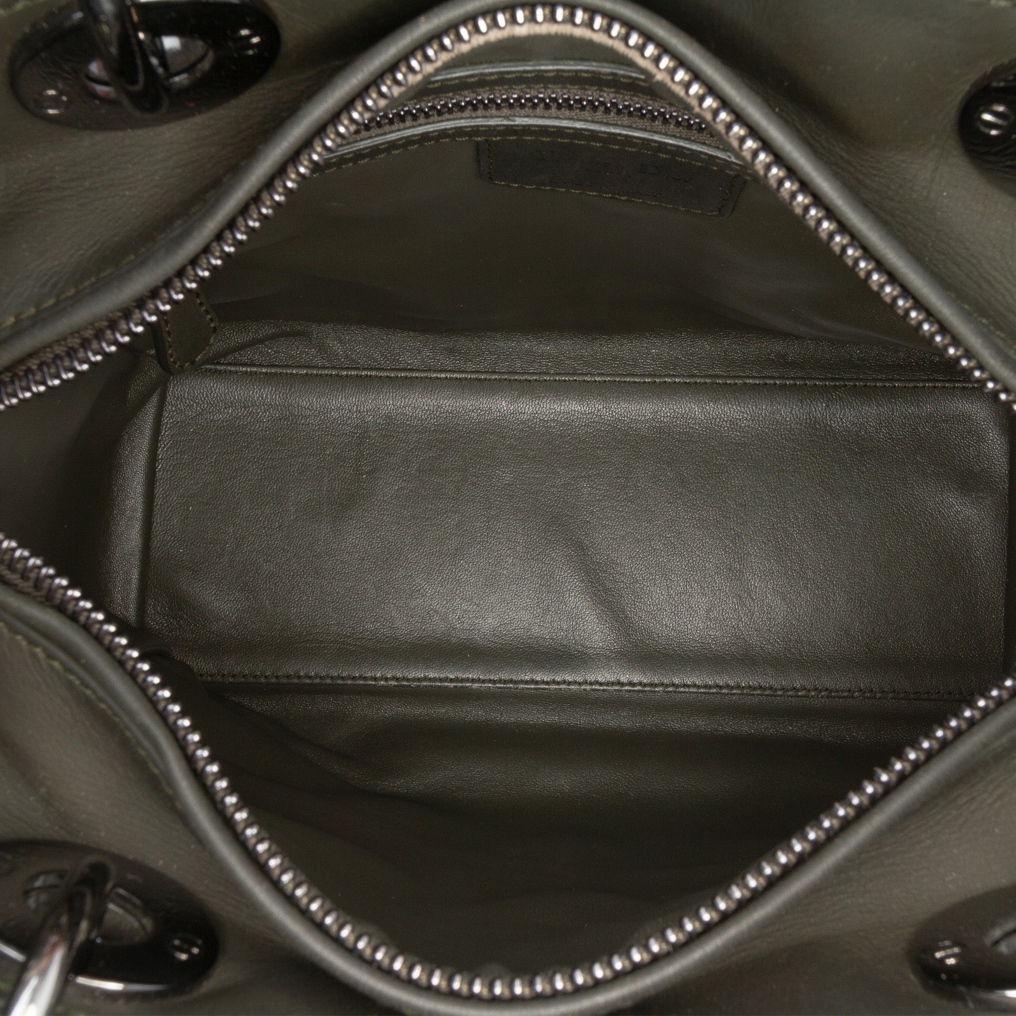 Medium Lambskin Cannage Lady Dior