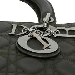 Medium Lambskin Cannage Lady Dior