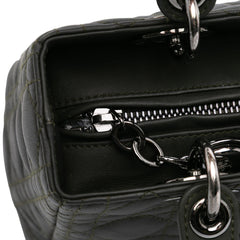 Medium Lambskin Cannage Lady Dior