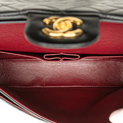Medium Classic Lambskin Double Flap