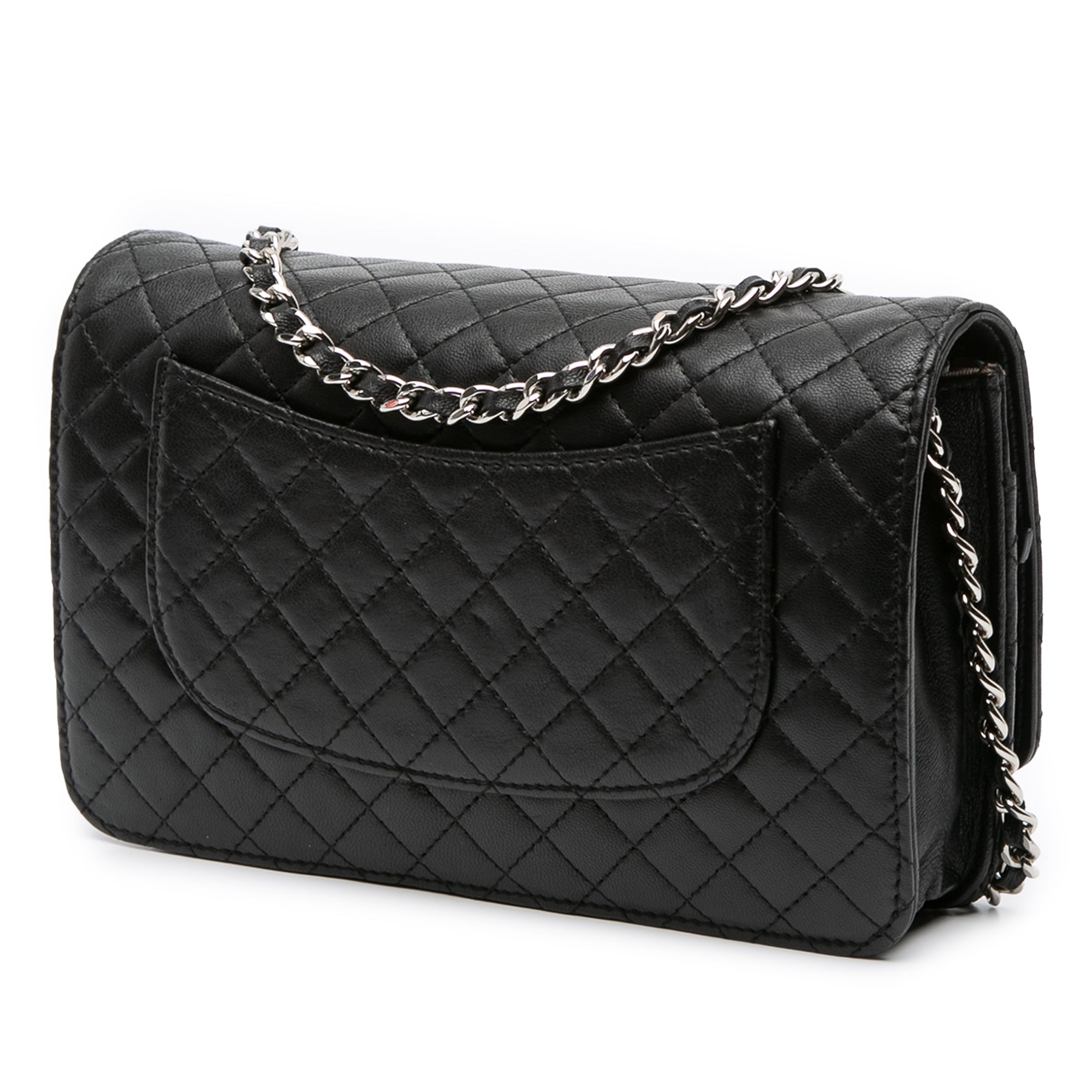 Microquilted Lambskin Wallet On Chain