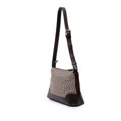 C Macadam Canvas Shoulder Bag