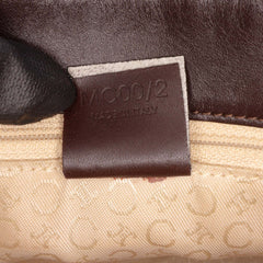 C Macadam Canvas Shoulder Bag