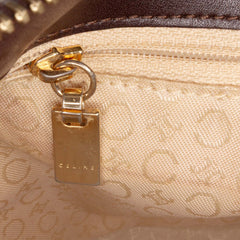C Macadam Canvas Shoulder Bag