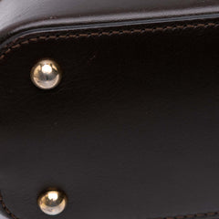 C Macadam Canvas Shoulder Bag