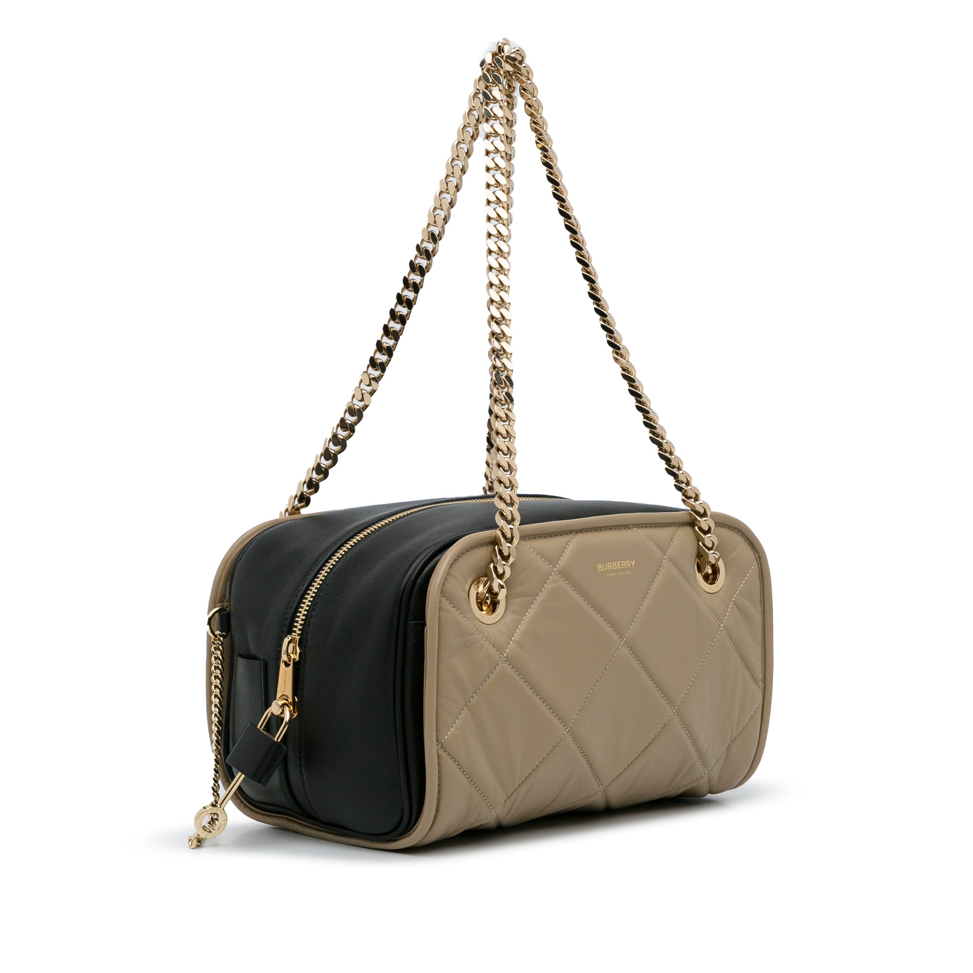 Quilted Cube Chain Shoulder Bag_1