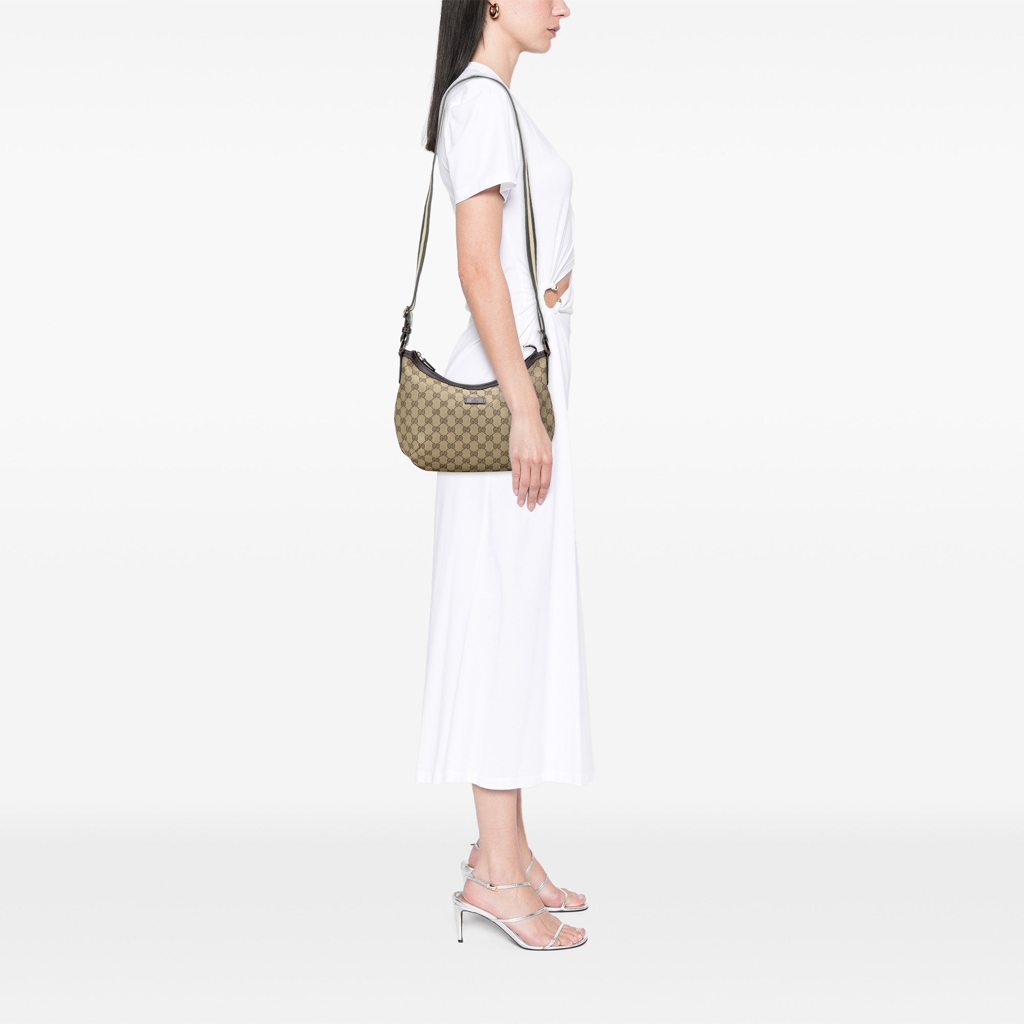 GG Canvas Web Crossbody