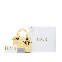 Small Patent Cannage Lady Dior