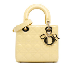 Small Patent Cannage Lady Dior