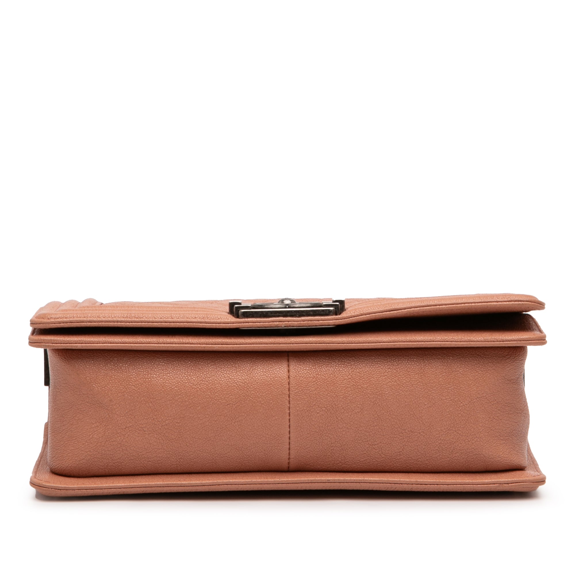 Old Medium Quilted Caviar Boy Flap