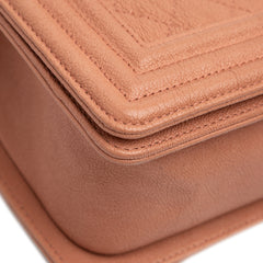 Old Medium Quilted Caviar Boy Flap