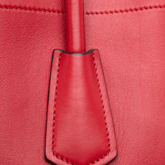 Large City Calf Double Satchel