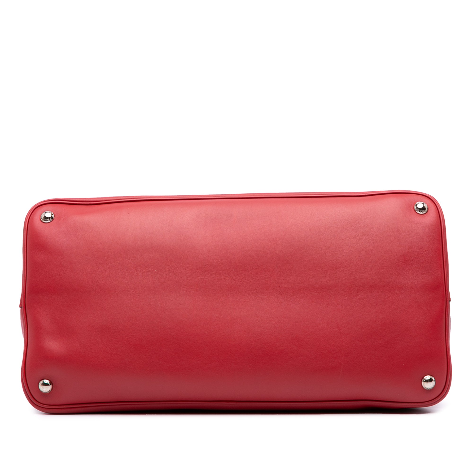 Large City Calf Double Satchel