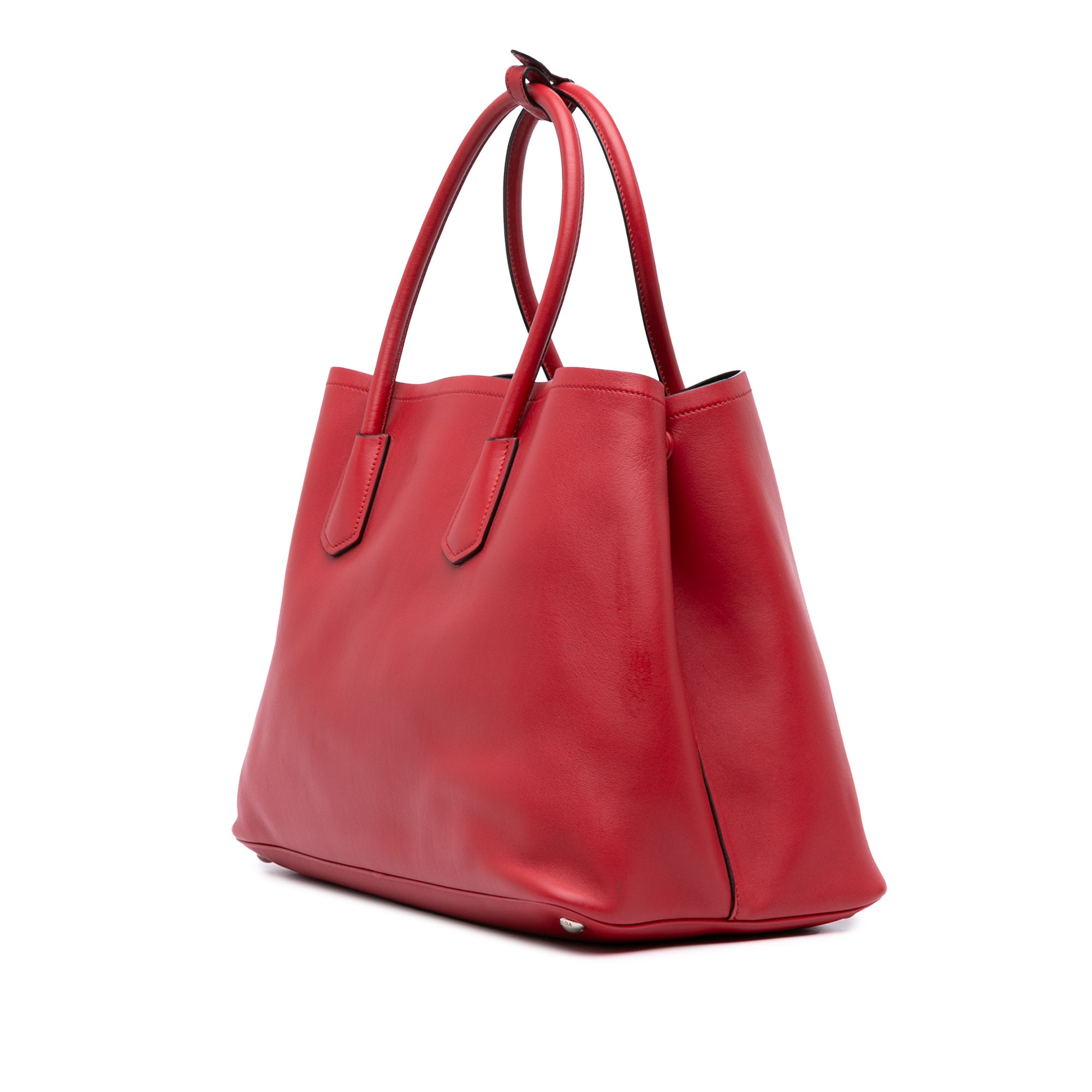 Large City Calf Double Satchel