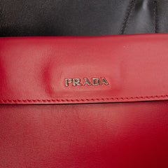 Large City Calf Double Satchel
