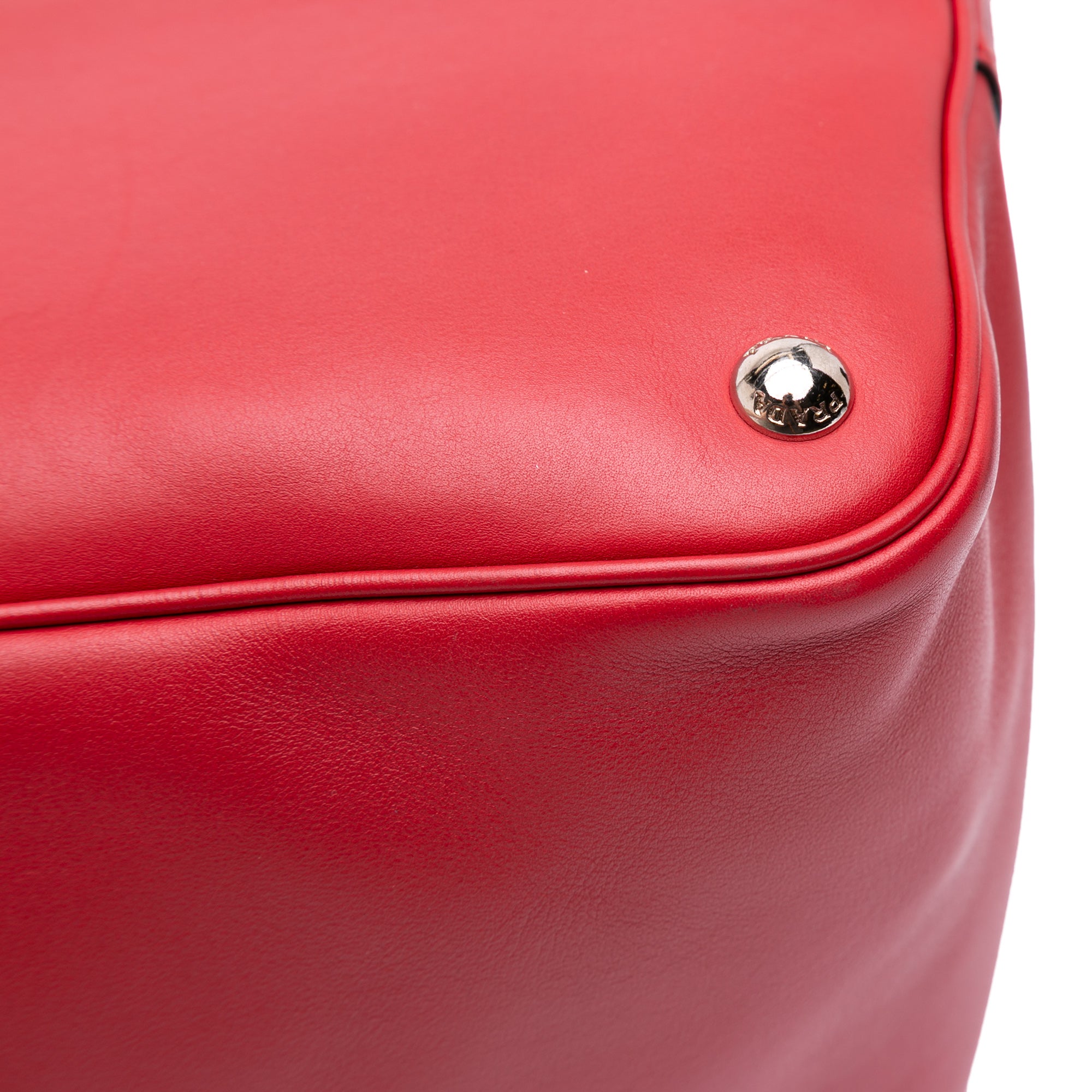 Large City Calf Double Satchel