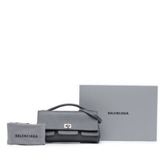 Small Smooth Calfskin Bel Air Clutch On Strap