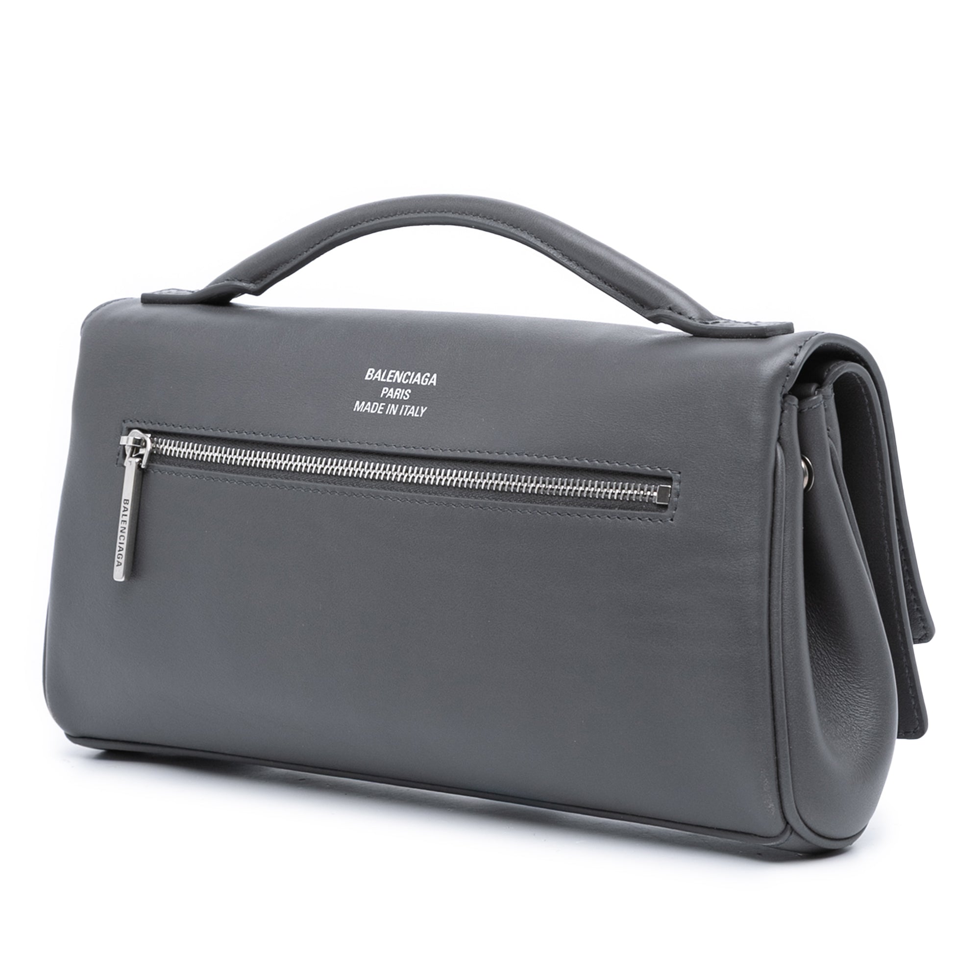 Small Smooth Calfskin Bel Air Clutch On Strap
