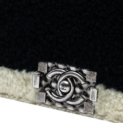 Old Medium Bicolor Shearling Boy Flap