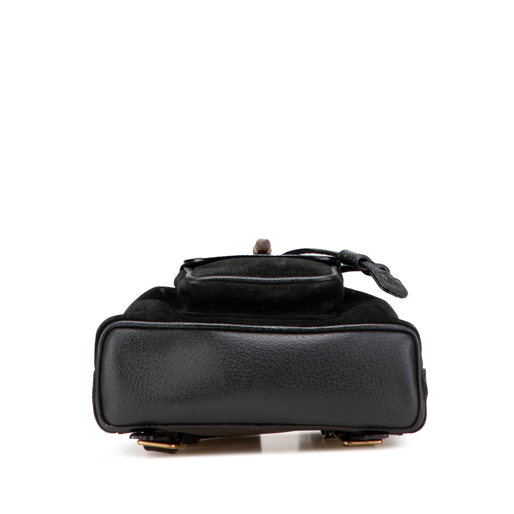 Suede Bamboo Backpack