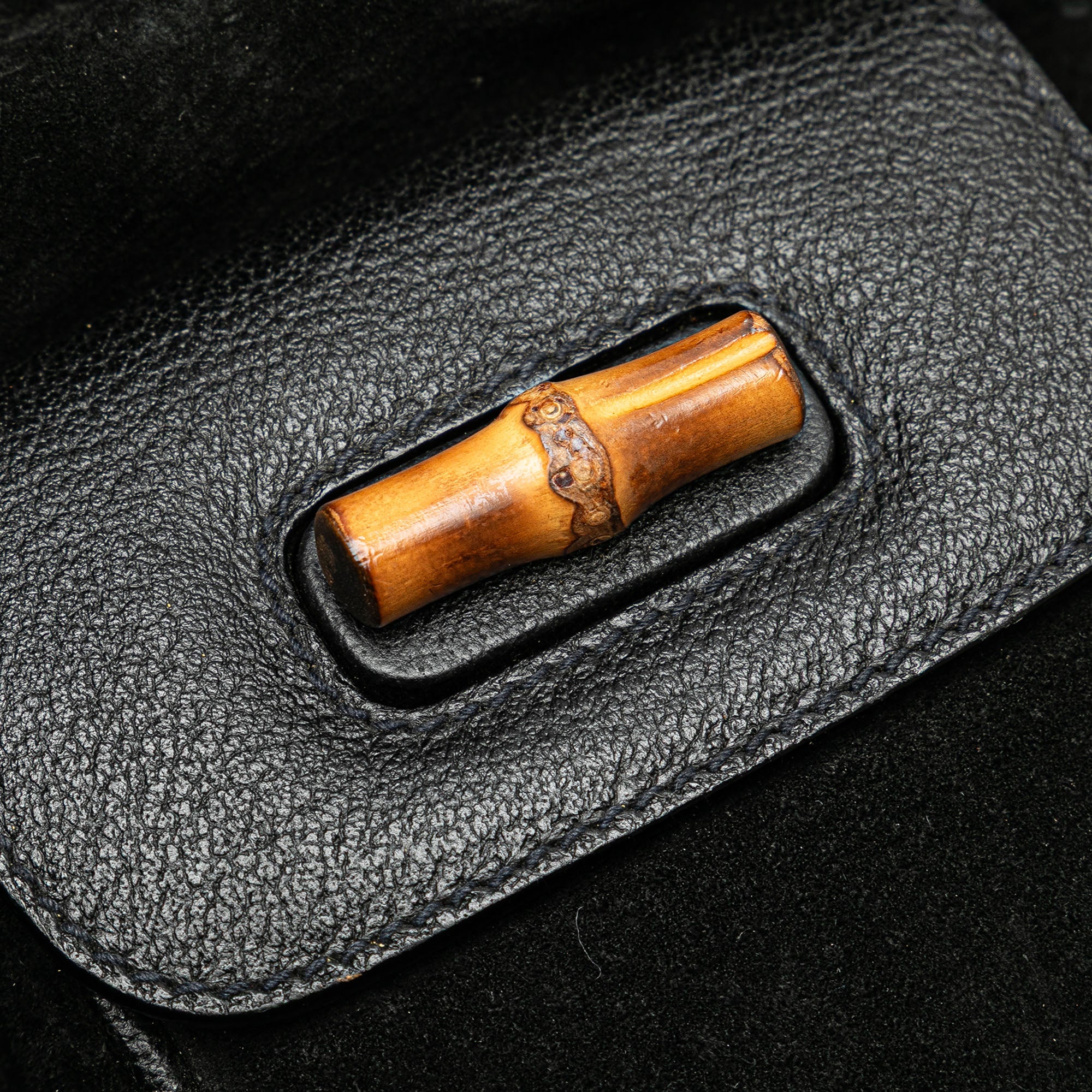 Suede Bamboo Backpack