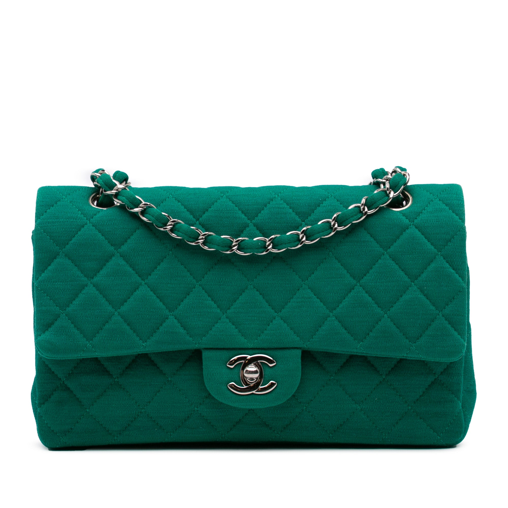 Medium Classic Jersey Double Flap