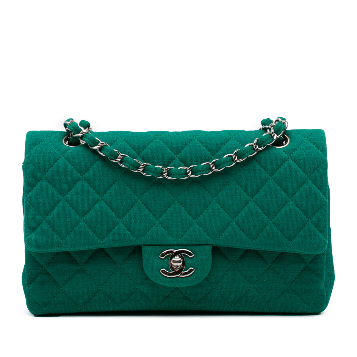 Medium Classic Jersey Double Flap