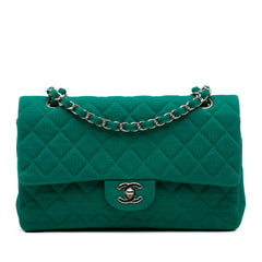 Medium Classic Jersey Double Flap