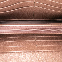 GG Supreme Web Ophidia Continental Wallet