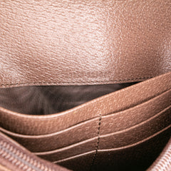 GG Supreme Web Ophidia Continental Wallet