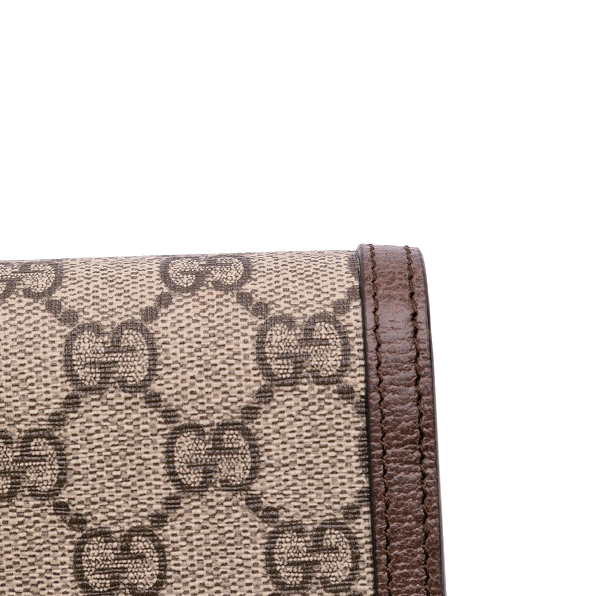 GG Supreme Web Ophidia Continental Wallet