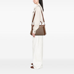 Large GG Canvas Bella Satchel