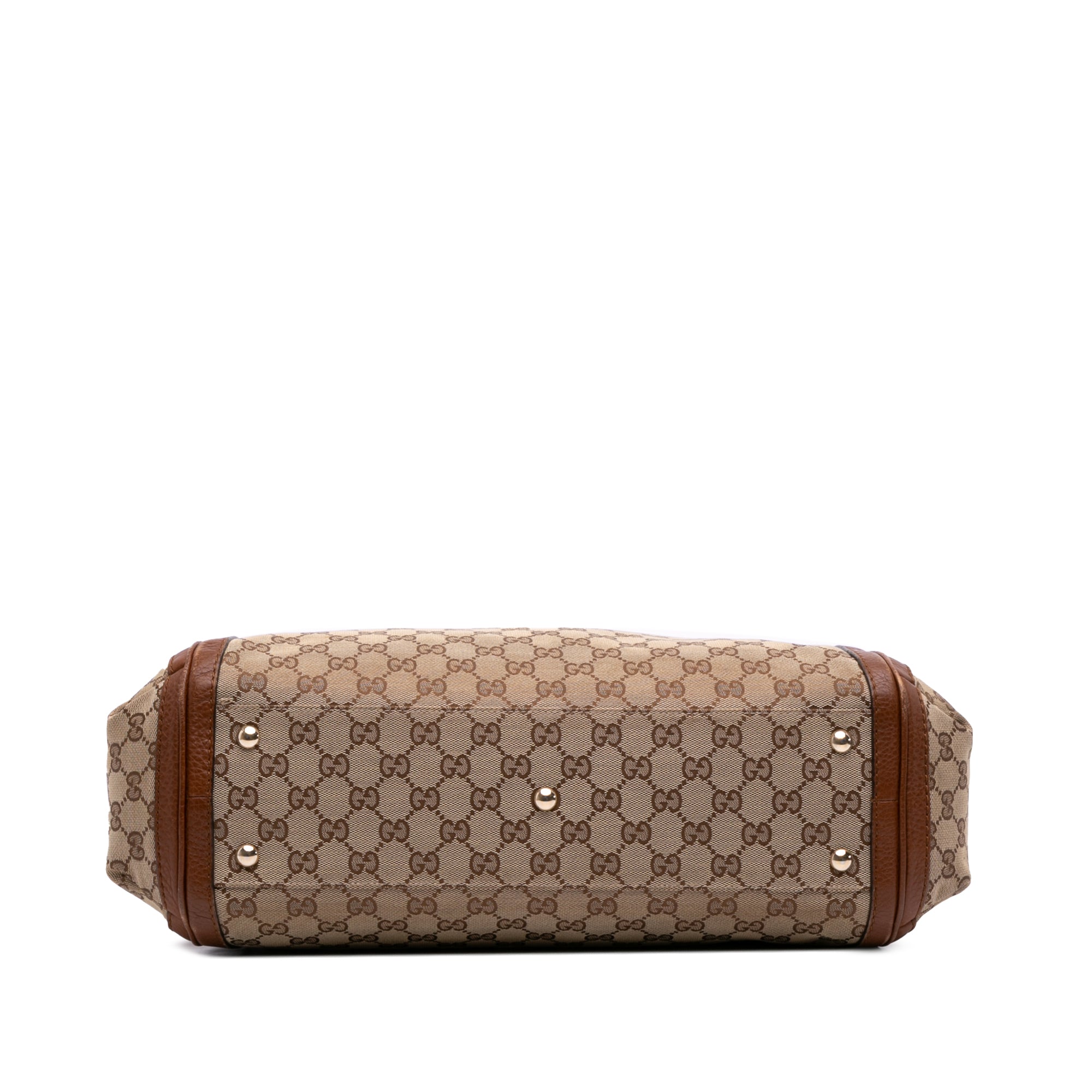 Large GG Canvas Bella Satchel
