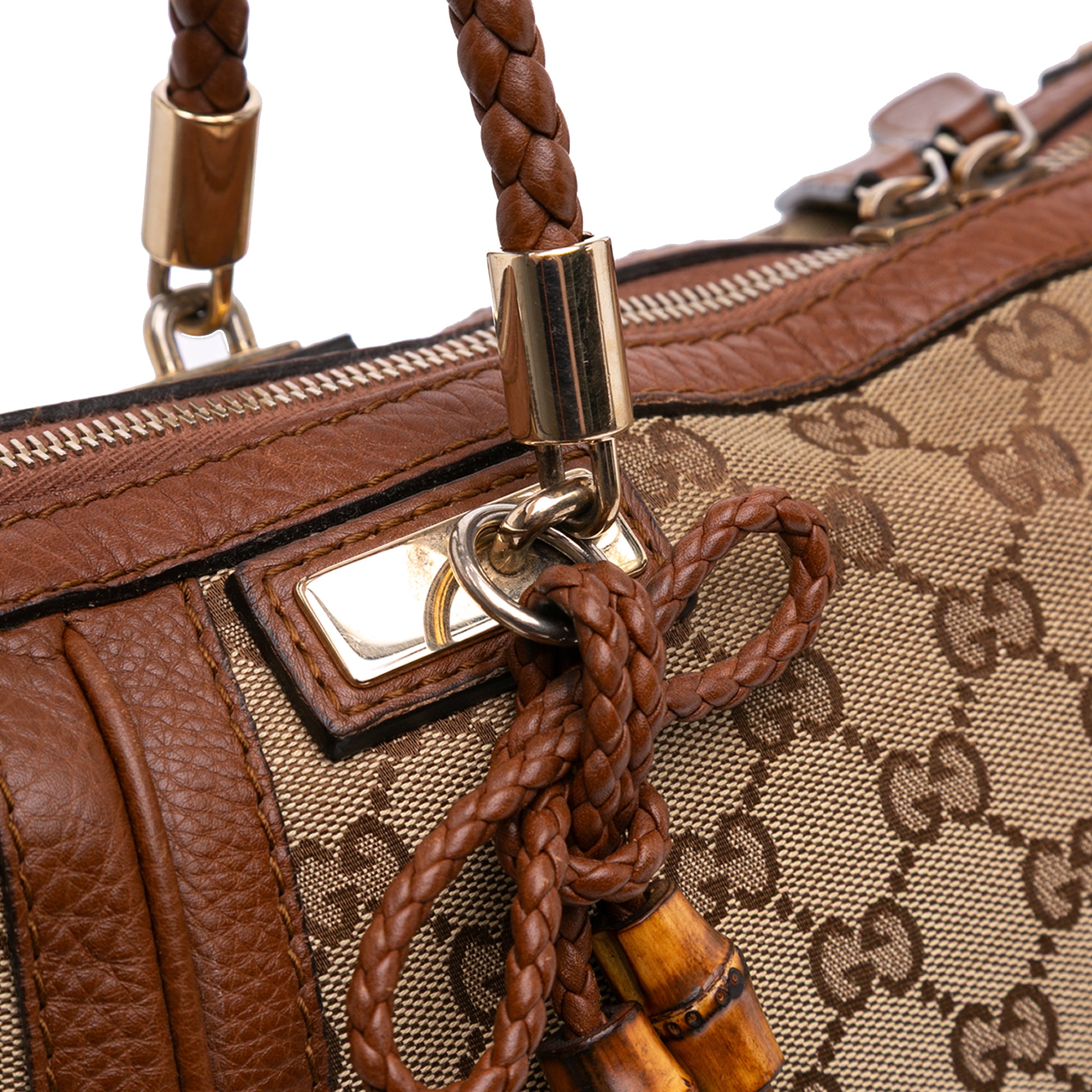 Large GG Canvas Bella Satchel