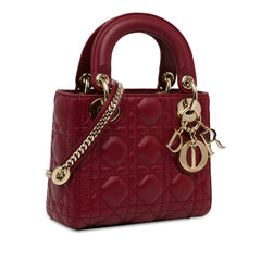 Mini Lambskin Cannage Lady Dior_1