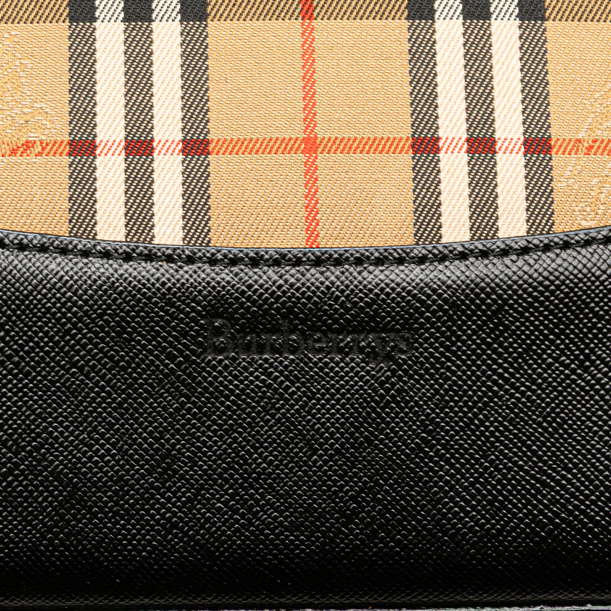 Haymarket Check Canvas Tote