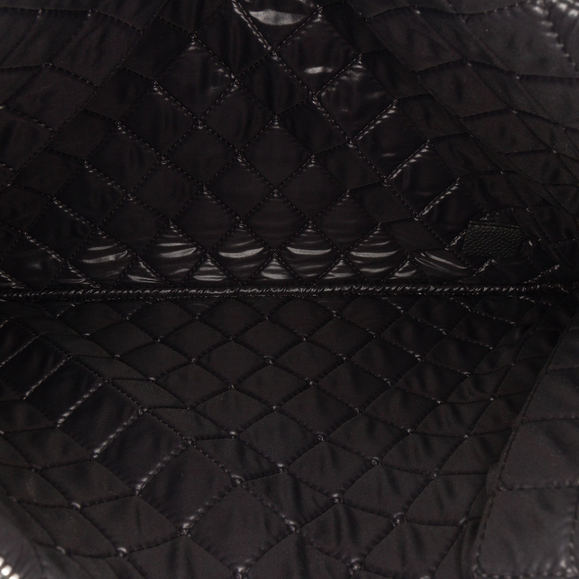 Large Quilted Caviar O Case Clutch
