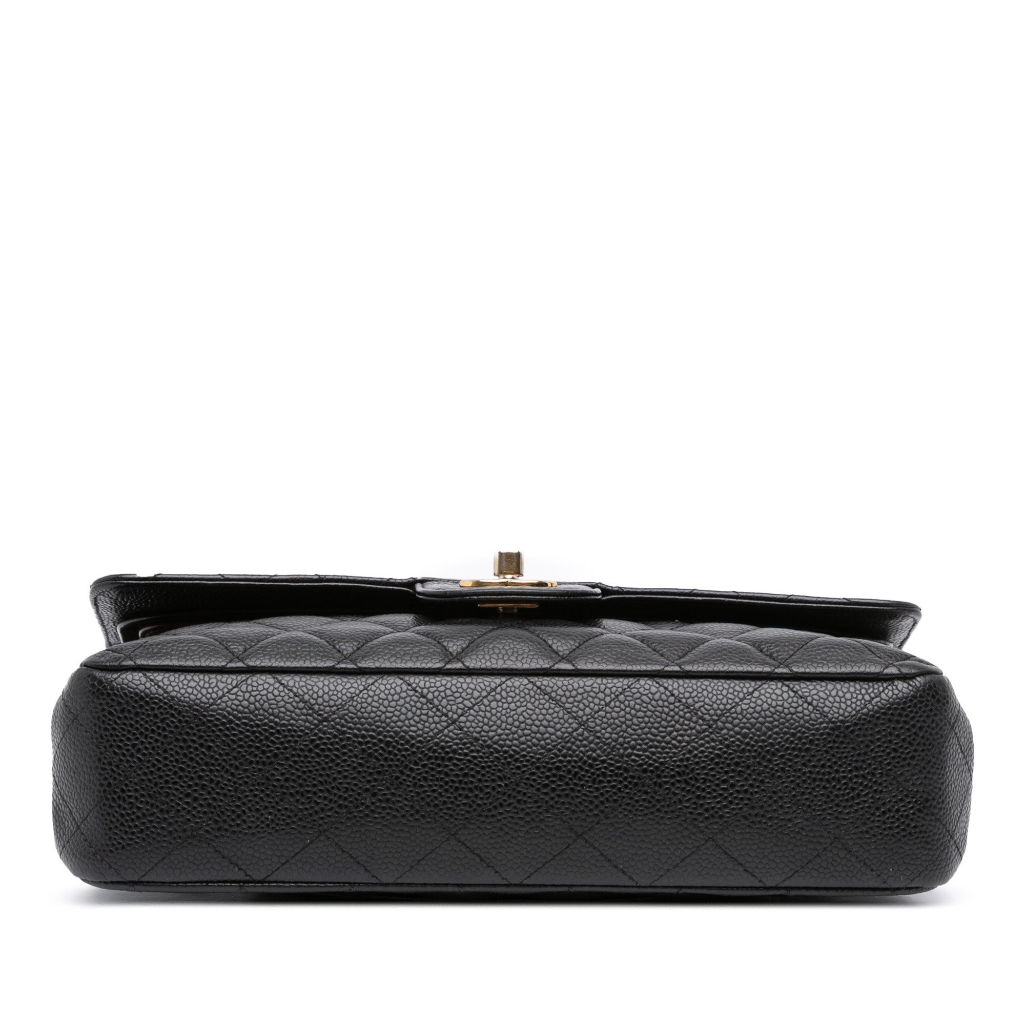 Medium Classic Caviar Double Flap